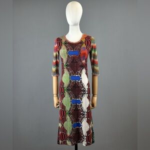 Geometric Body Hugging Dress by Custo Barcelona